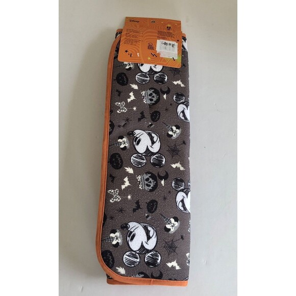 DISNEY HALLOWEEN MICKEY MOUSE 3 PICES KITCHEN SET 2 MINI MITTS 1 DRYING MAT - Picture 5 of 5